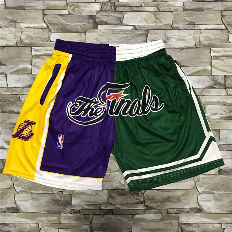 Men NBA Los Angeles Lakers Shorts 20216181->brooklyn nets->NBA Jersey